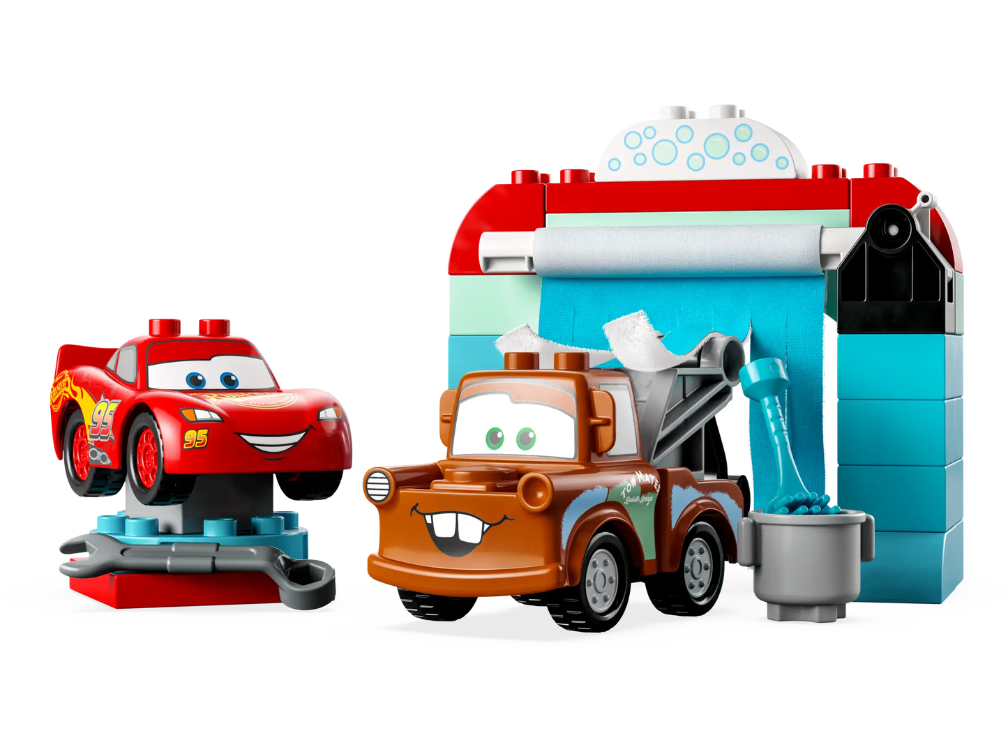 LEGO® DUPLO® Cars Lightning McQueen & Mater’s Car Wash Fun (10996)