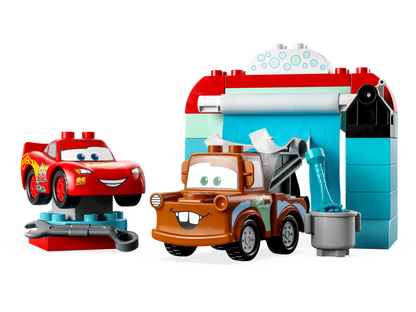 LEGO® DUPLO® Cars Lightning McQueen & Mater’s Car Wash Fun (10996)