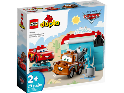 LEGO® DUPLO® Cars Lightning McQueen & Mater’s Car Wash Fun (10996)