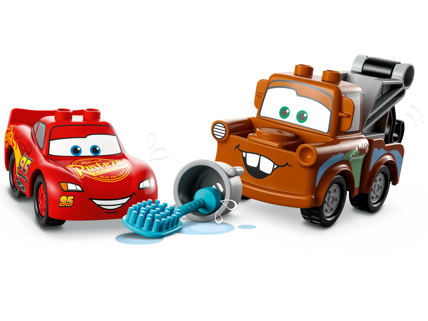 LEGO® DUPLO® Cars Lightning McQueen & Mater’s Car Wash Fun (10996)