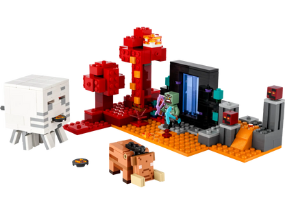 LEGO® Minecraft® The Nether Portal Ambush (21255)