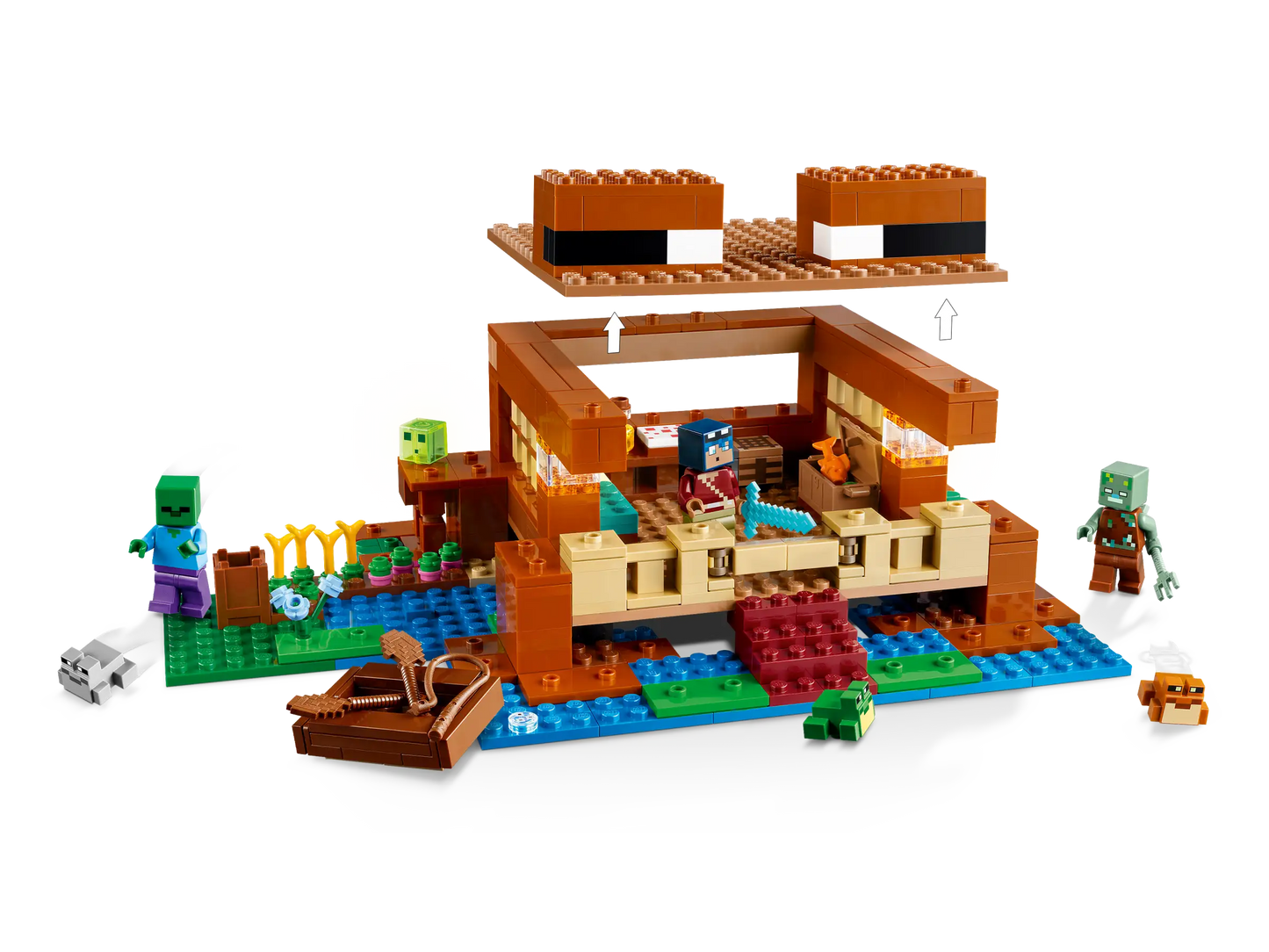 LEGO® Minecraft® The Frog House (21256)