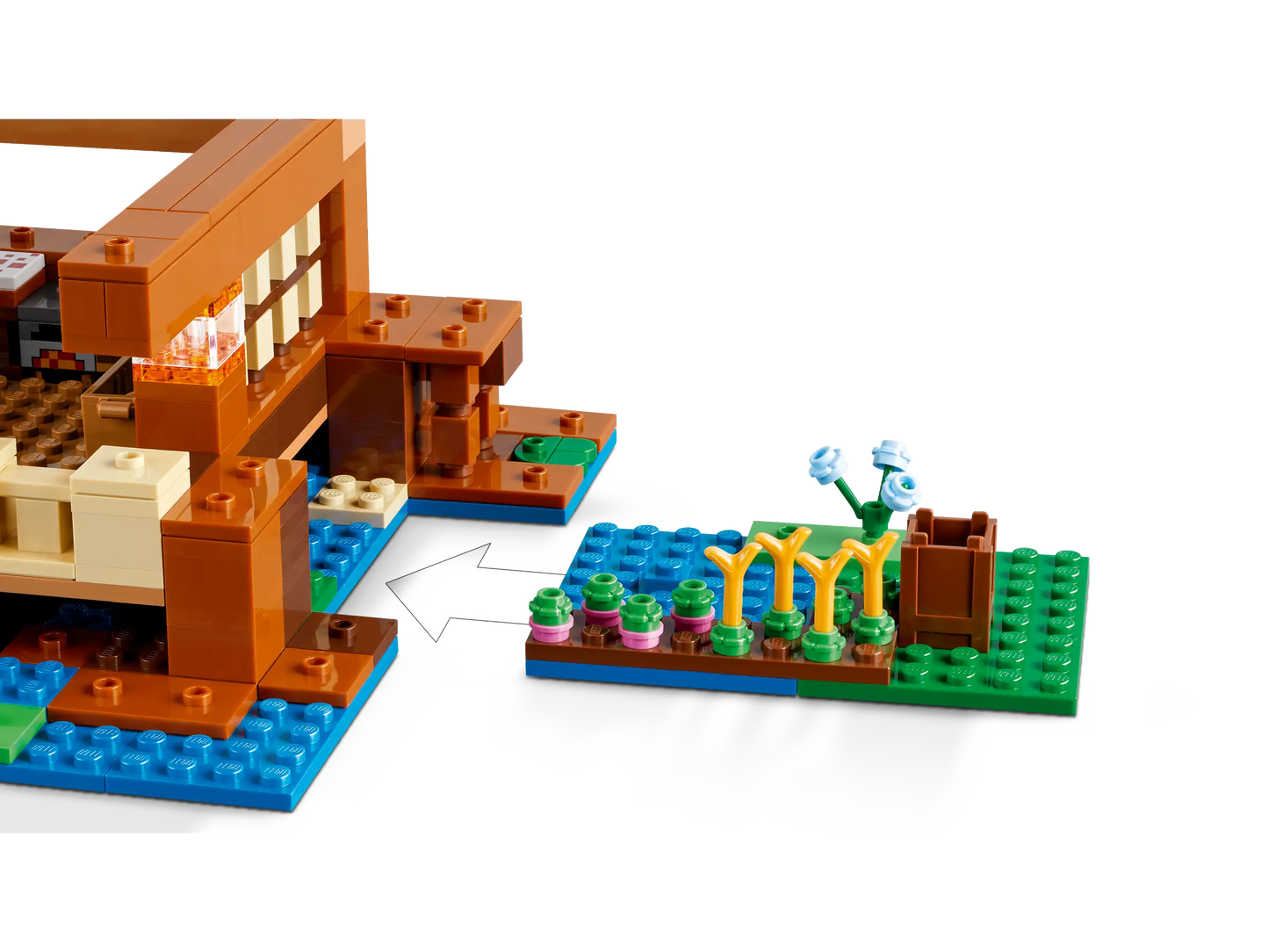 LEGO® Minecraft® The Frog House (21256)