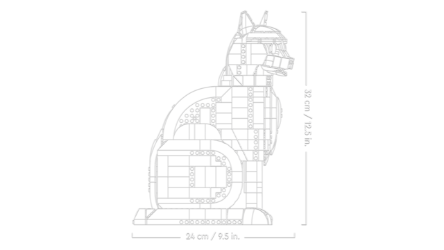 LEGO® Ideas Tuxedo Cat (21349)