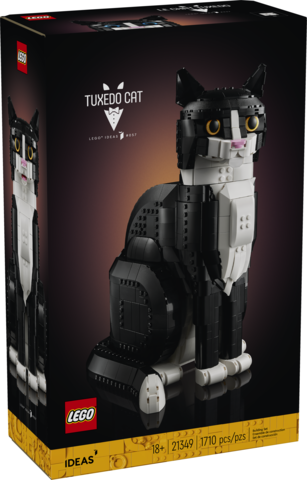 LEGO® Ideas Tuxedo Cat (21349)