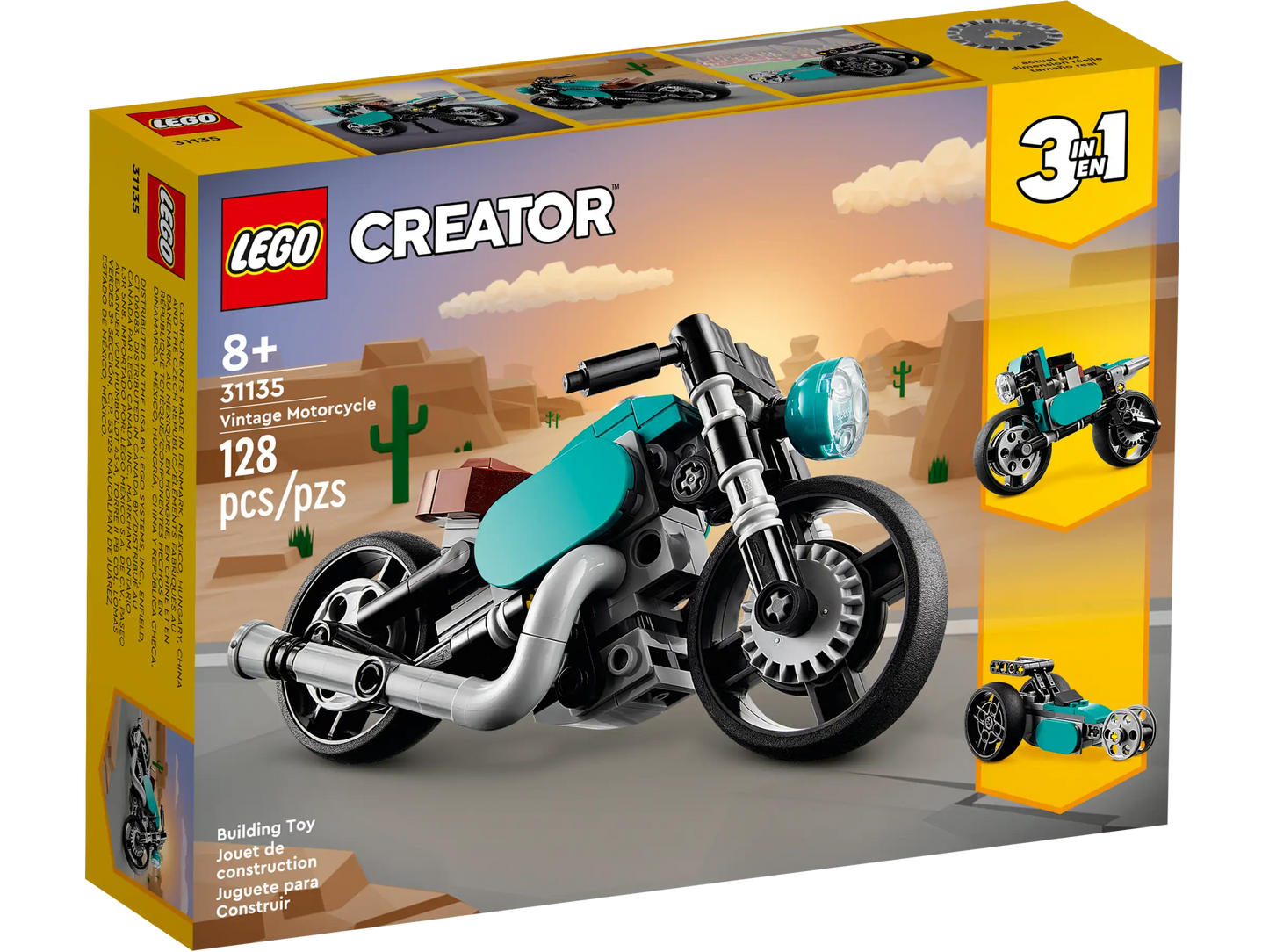 LEGO® Creator 3in1 Vintage Motorcycle (31135)