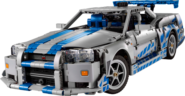 LEGO® Technic™ 2 Fast 2 Furious Nissan Skyline GT-R (R34) Car (42210)