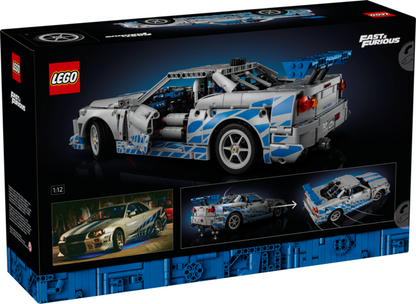 LEGO® Technic™ 2 Fast 2 Furious Nissan Skyline GT-R (R34) Car (42210)