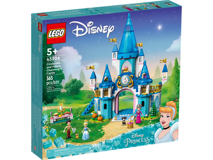 LEGO® Disney Cinderella and Prince Charming’s Castle (43206)