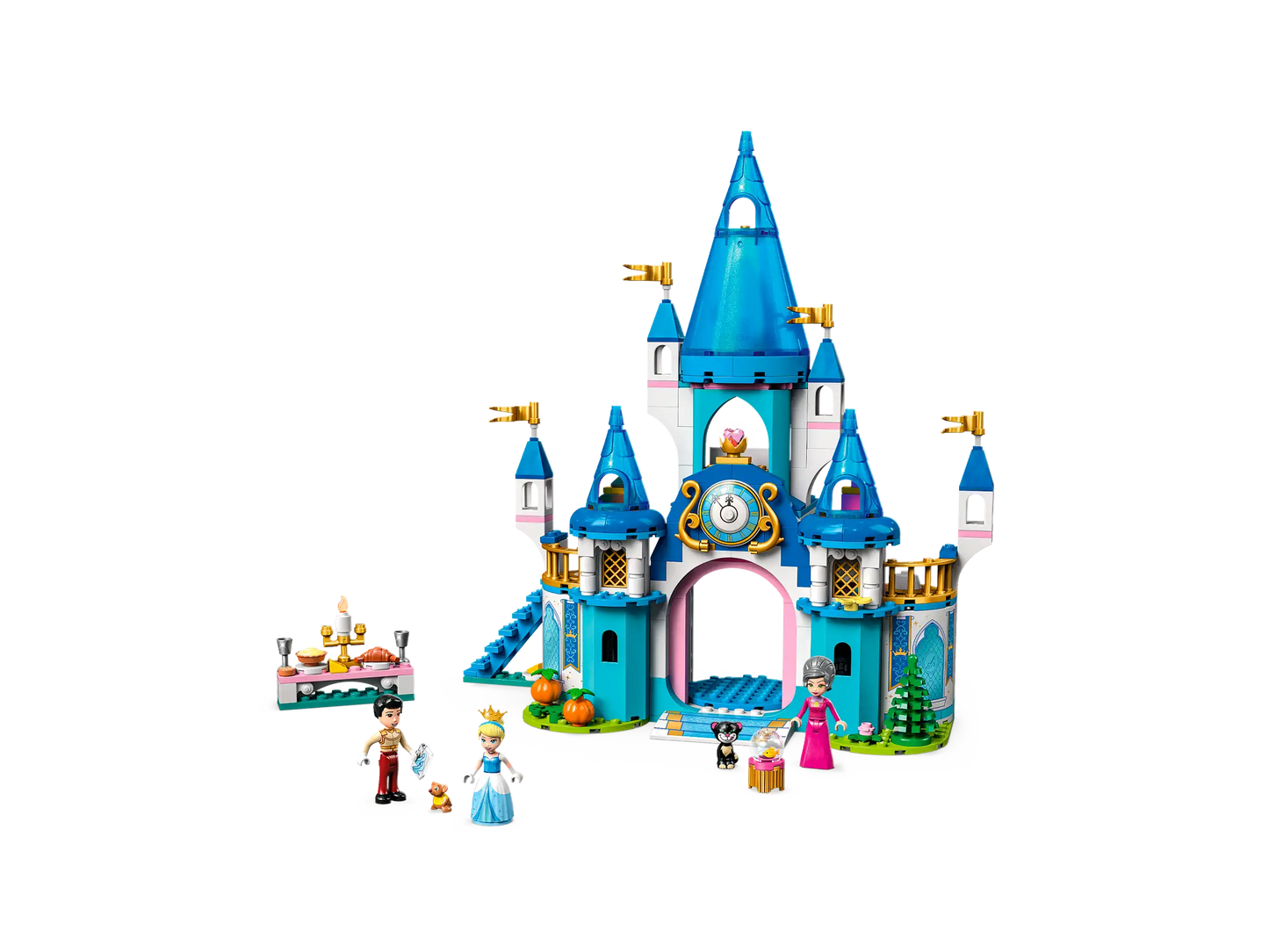 LEGO® Disney Cinderella and Prince Charming’s Castle (43206)