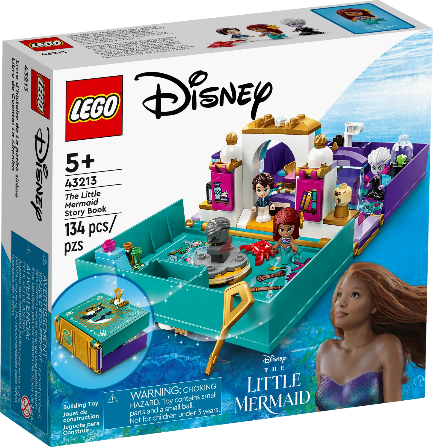 LEGO® Disney The Little Mermaid Story Book (43213)