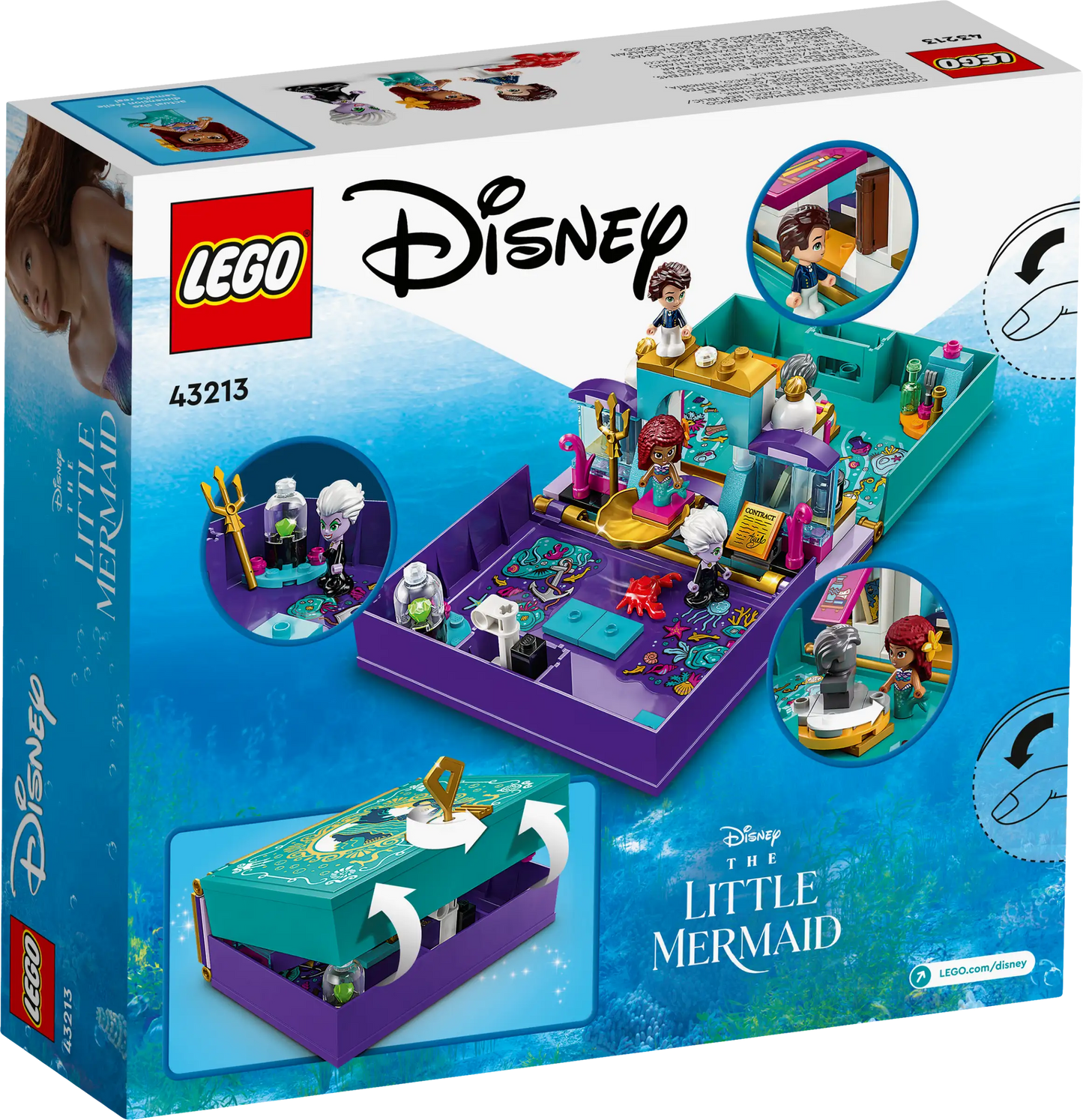 LEGO® Disney The Little Mermaid Story Book (43213)