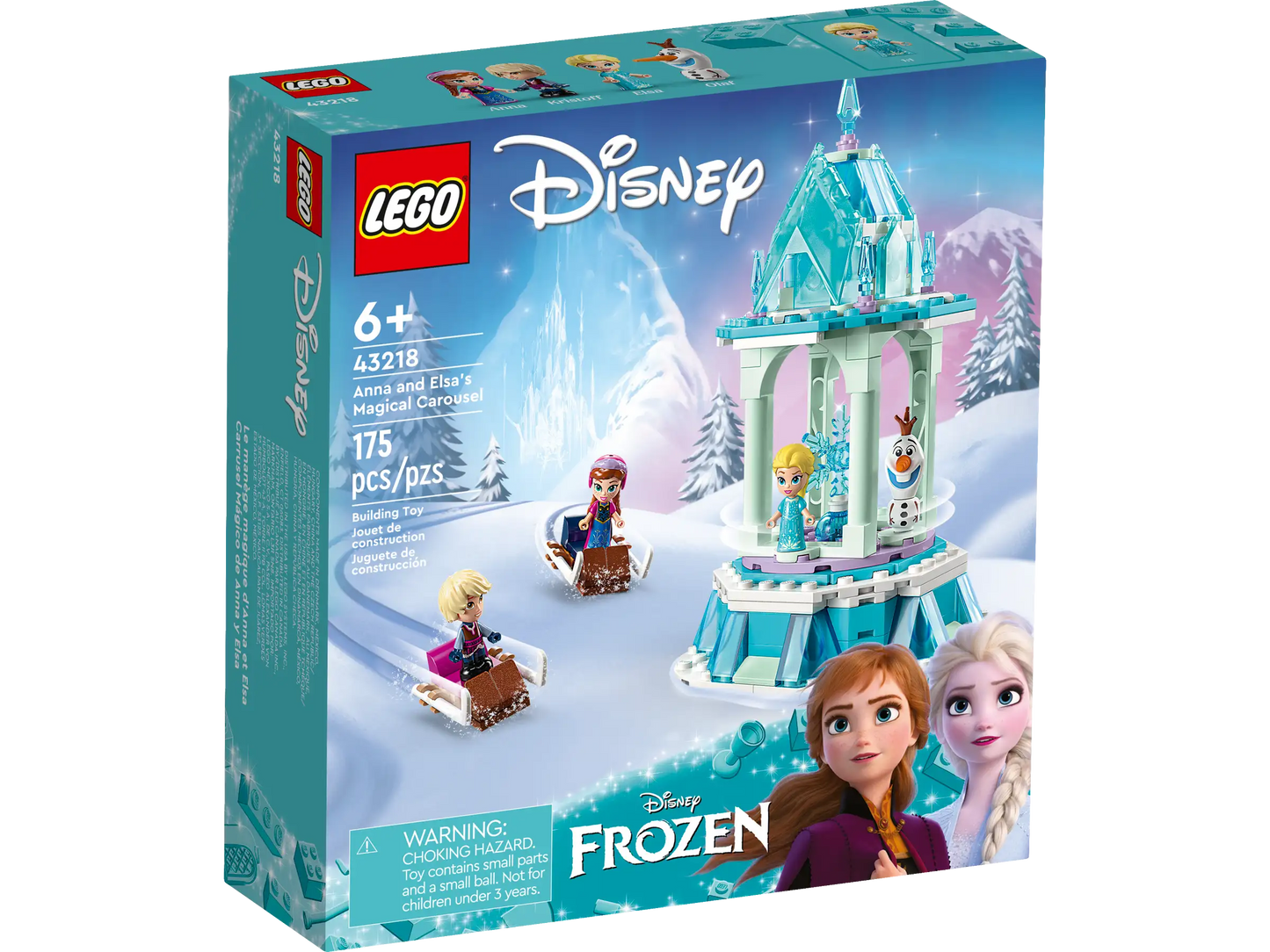 LEGO® Disney Anna and Elsa’s Magical Carousel (43218)