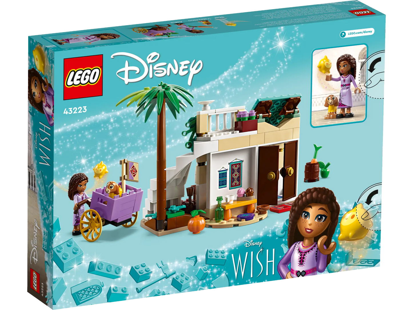 LEGO® Disney Asha in the City of Rosas (43223)