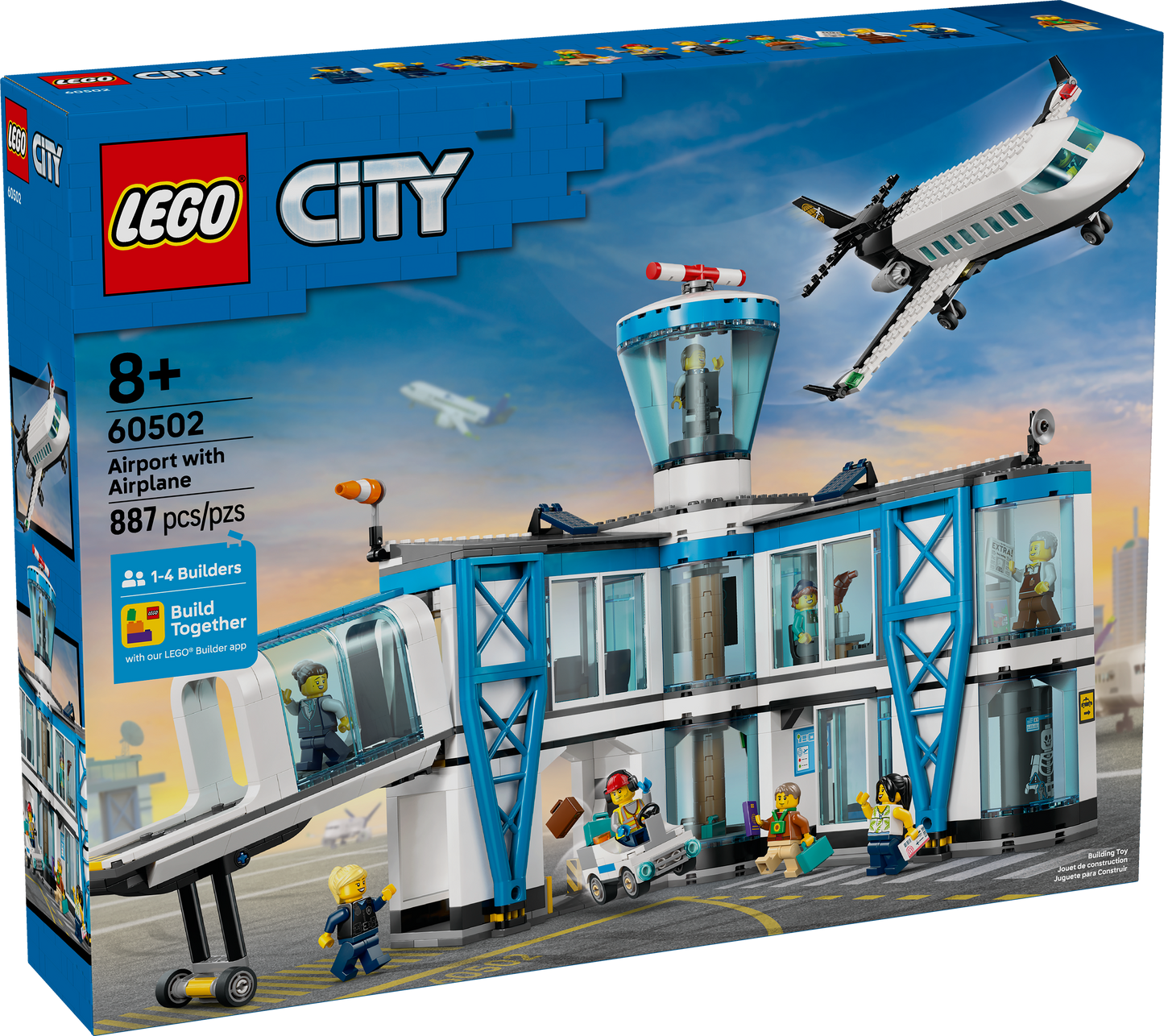 LEGO® City Airport with Airplane (60502)