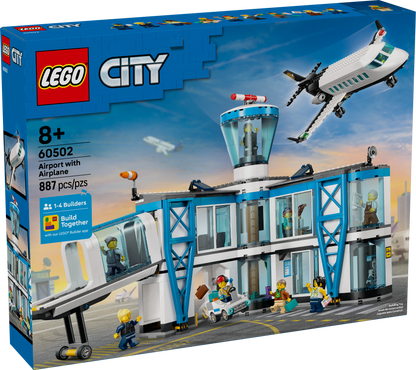LEGO® City Airport with Airplane (60502)