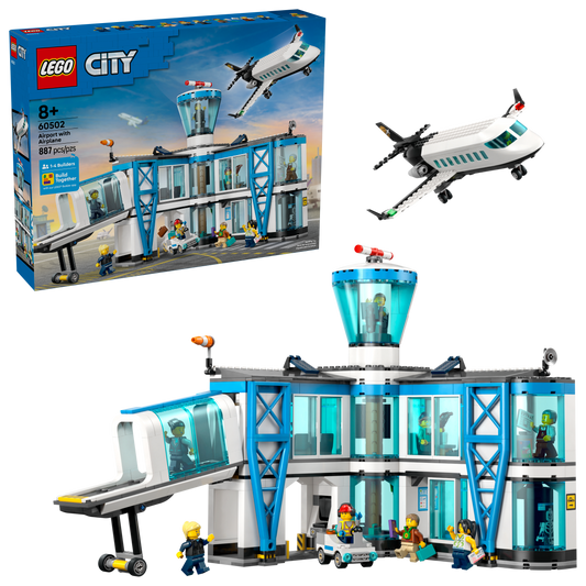 LEGO® City Airport with Airplane (60502)