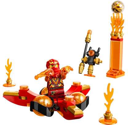 LEGO®  NINJAGO® Kai’s Dragon Power Spinjitzu Flip (71777)