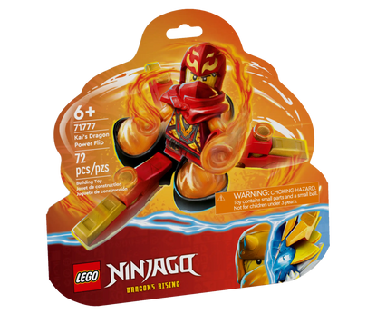 LEGO®  NINJAGO® Kai’s Dragon Power Spinjitzu Flip (71777)