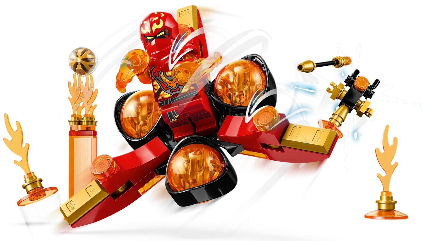 LEGO®  NINJAGO® Kai’s Dragon Power Spinjitzu Flip (71777)