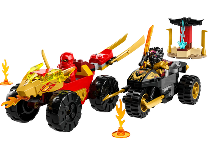 LEGO® NINJAGO® Kai and Ras’s Car and Bike Battle (71789)