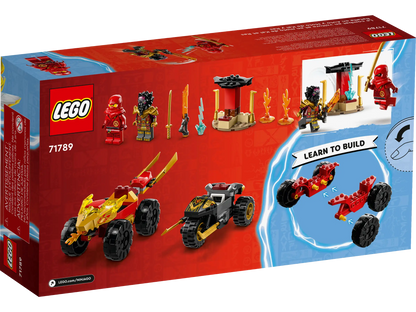 LEGO® NINJAGO® Kai and Ras’s Car and Bike Battle (71789)