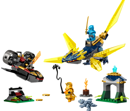 LEGO® NINJAGO® Nya and Arin’s Baby Dragon Battle (71798)