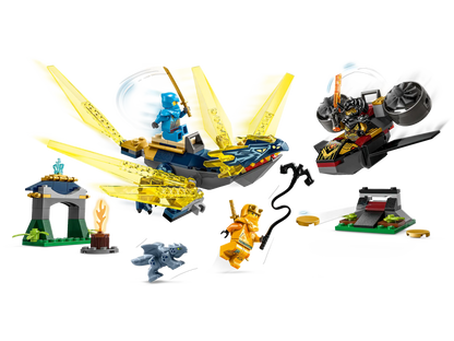 LEGO® NINJAGO® Nya and Arin’s Baby Dragon Battle (71798)