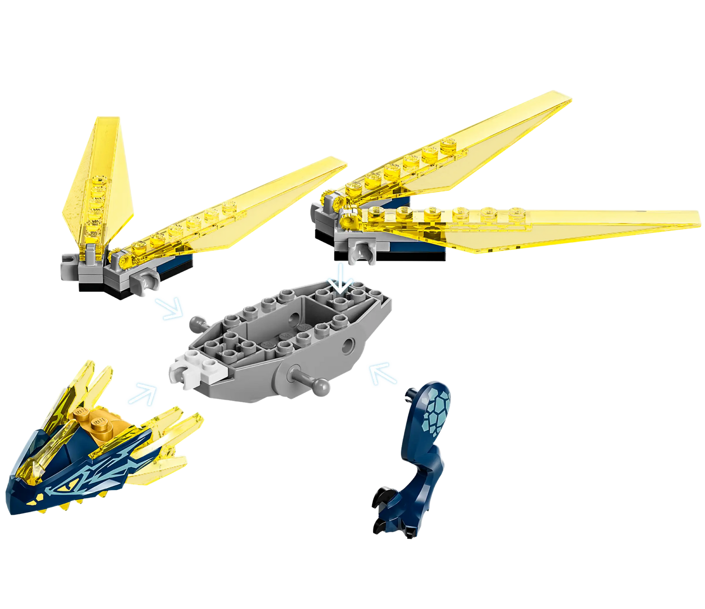 LEGO® NINJAGO® Nya and Arin’s Baby Dragon Battle (71798)