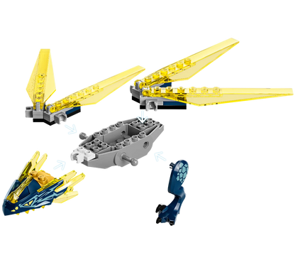 LEGO® NINJAGO® Nya and Arin’s Baby Dragon Battle (71798)