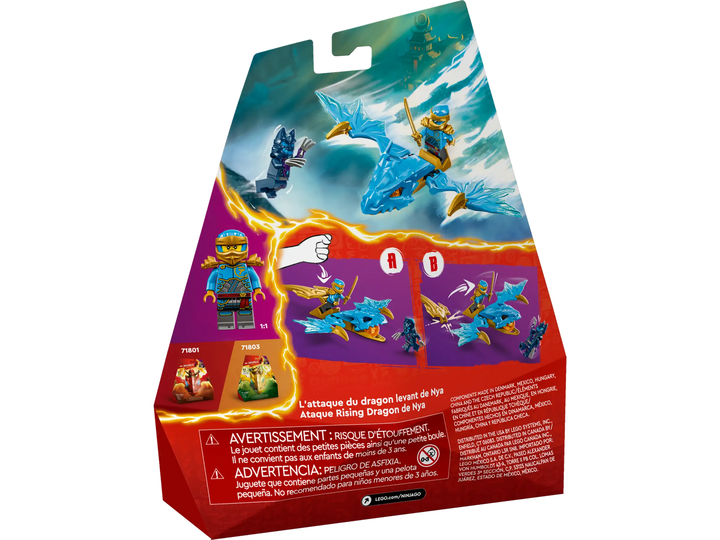 LEGO® NINJAGO® Nya’s Rising Dragon Strike (71802)