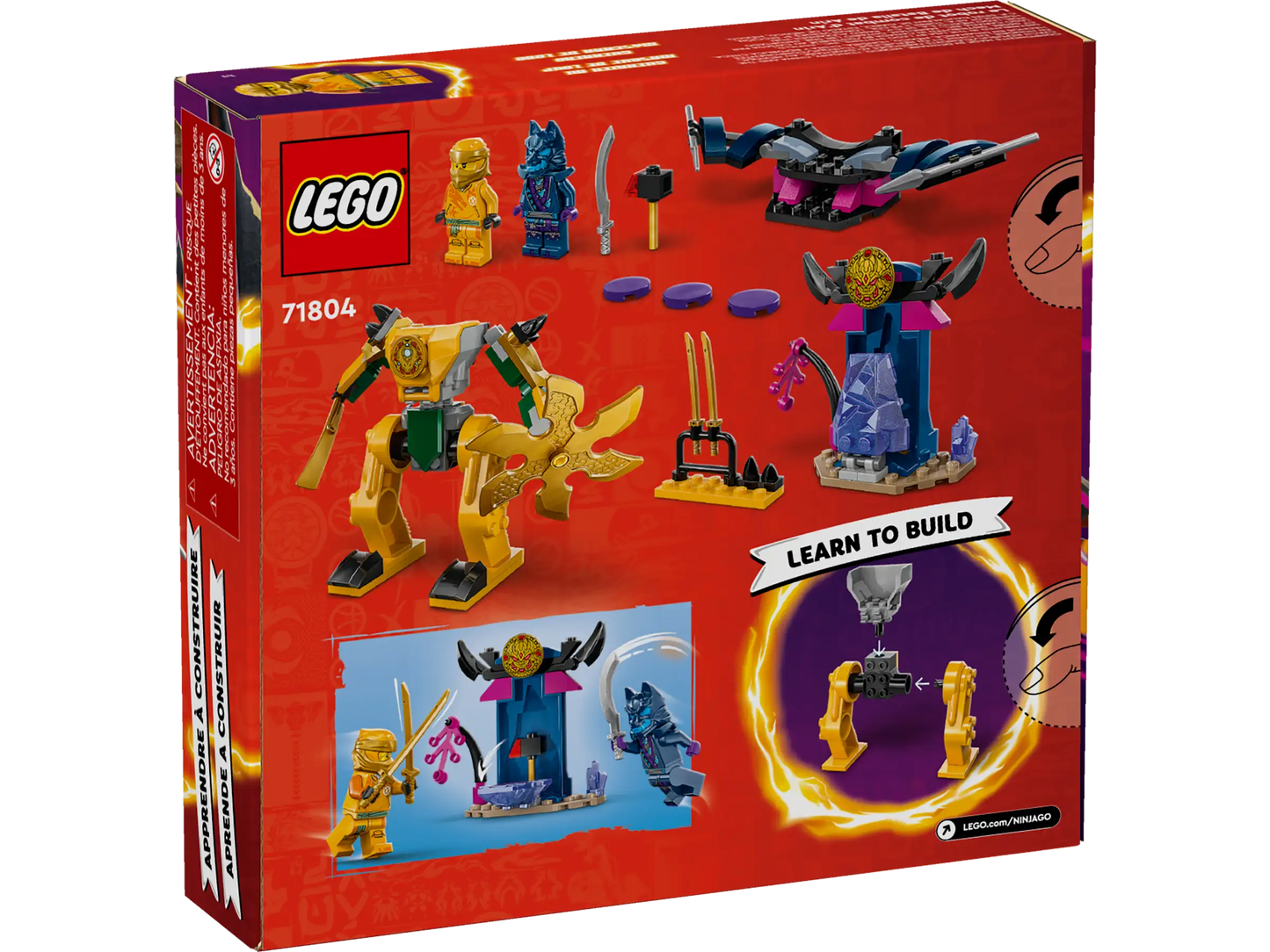 LEGO® NINJAGO® Dragons Rising Arin’s Battle Mech (71804)