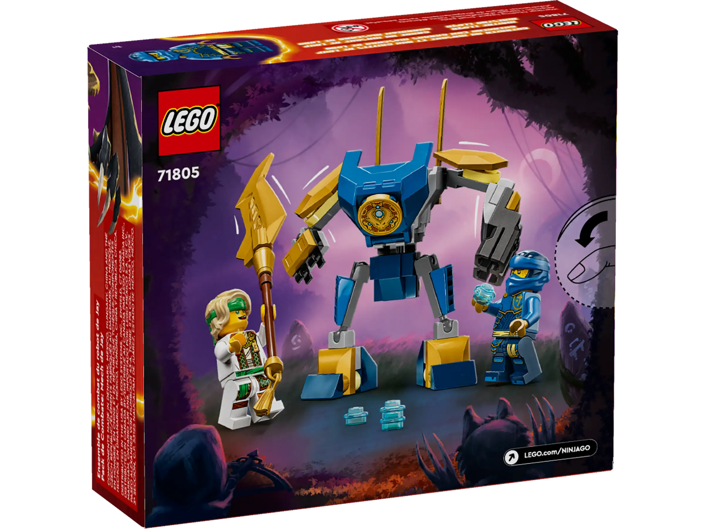 LEGO® NINJAGO® Jay’s Mech Battle Pack (71805)