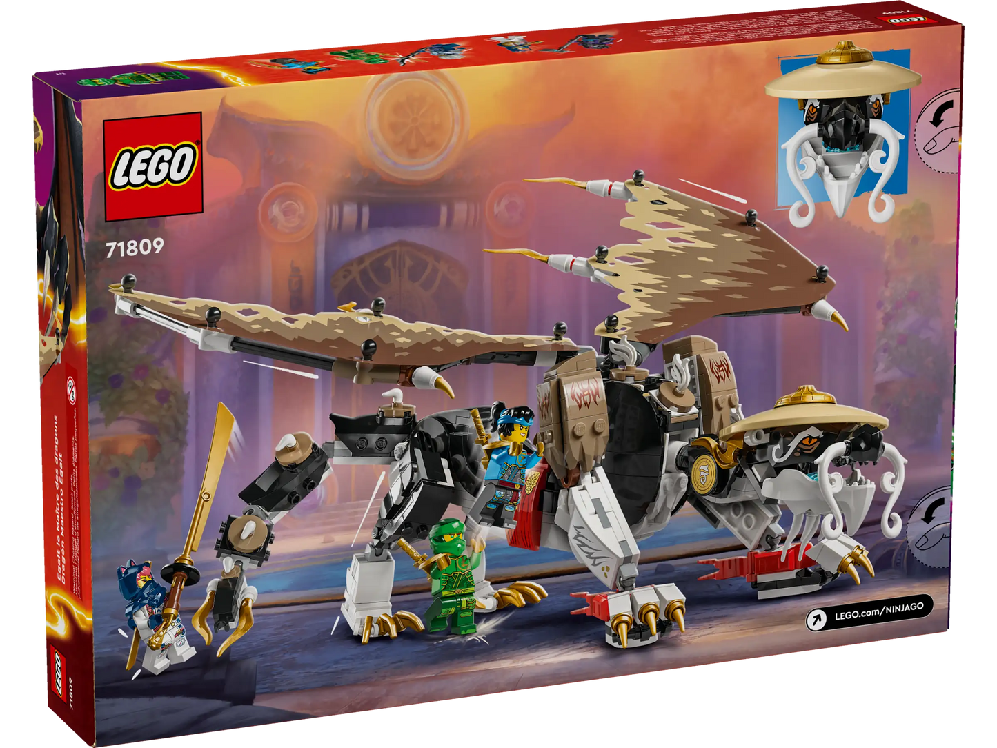 LEGO® NINJAGO® Egalt the Master Dragon (71809)