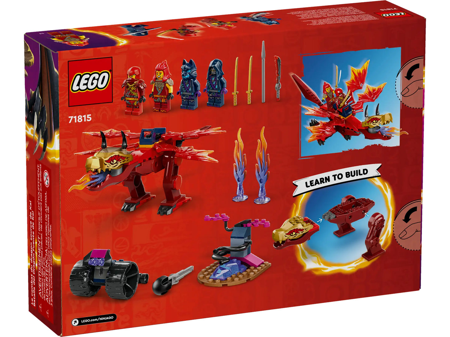 LEGO® NINJAGO® Kai’s Source Dragon Battle (71815)