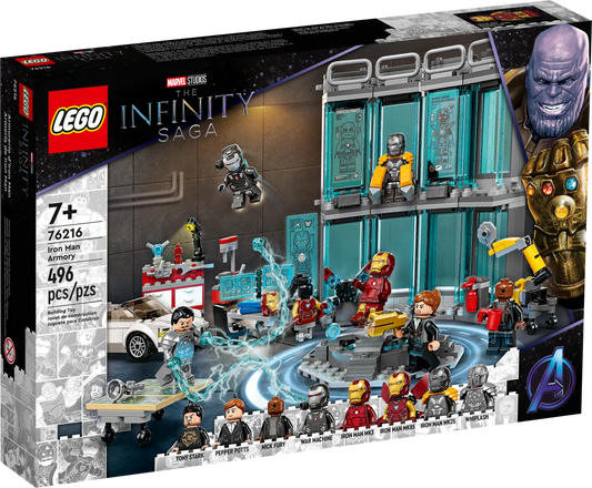 LEGO® Marvel Iron Man Armory (76216)