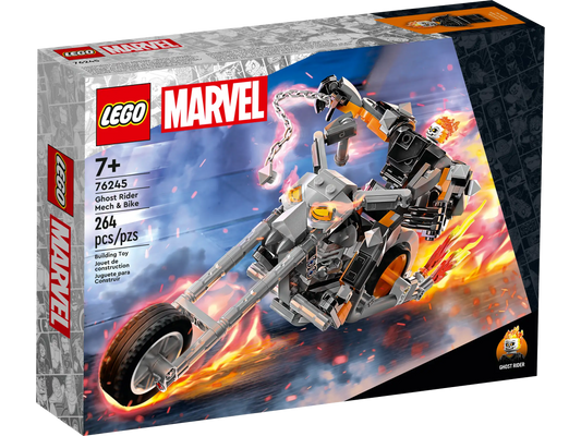 LEGO® Marvel Ghost Rider Mech & Bike (76245)