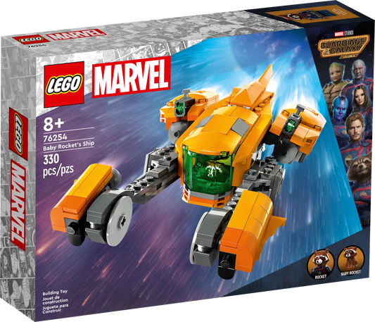 LEGO® Marvel Baby Rocket’s Ship (76254)