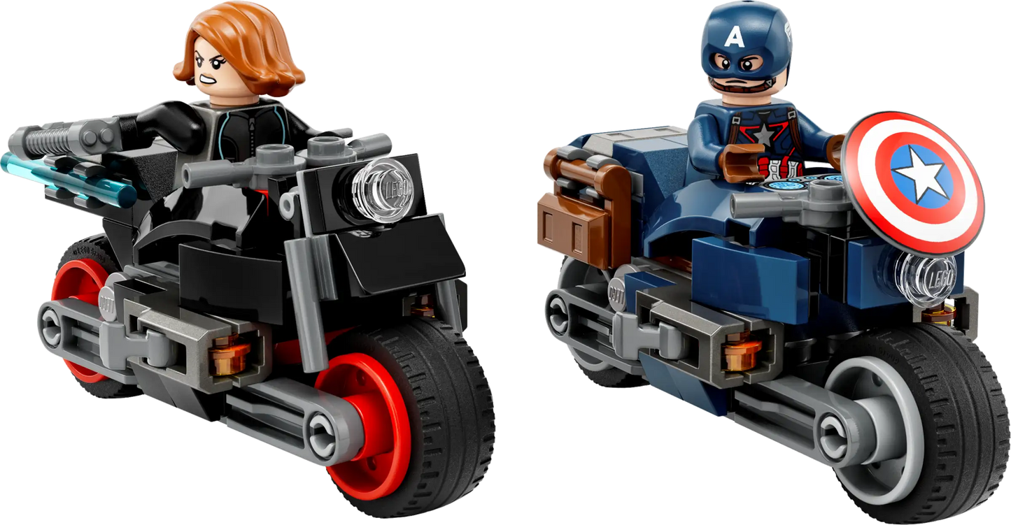 LEGO® Marvel Black Widow & Captain America Motorcycles (76260)