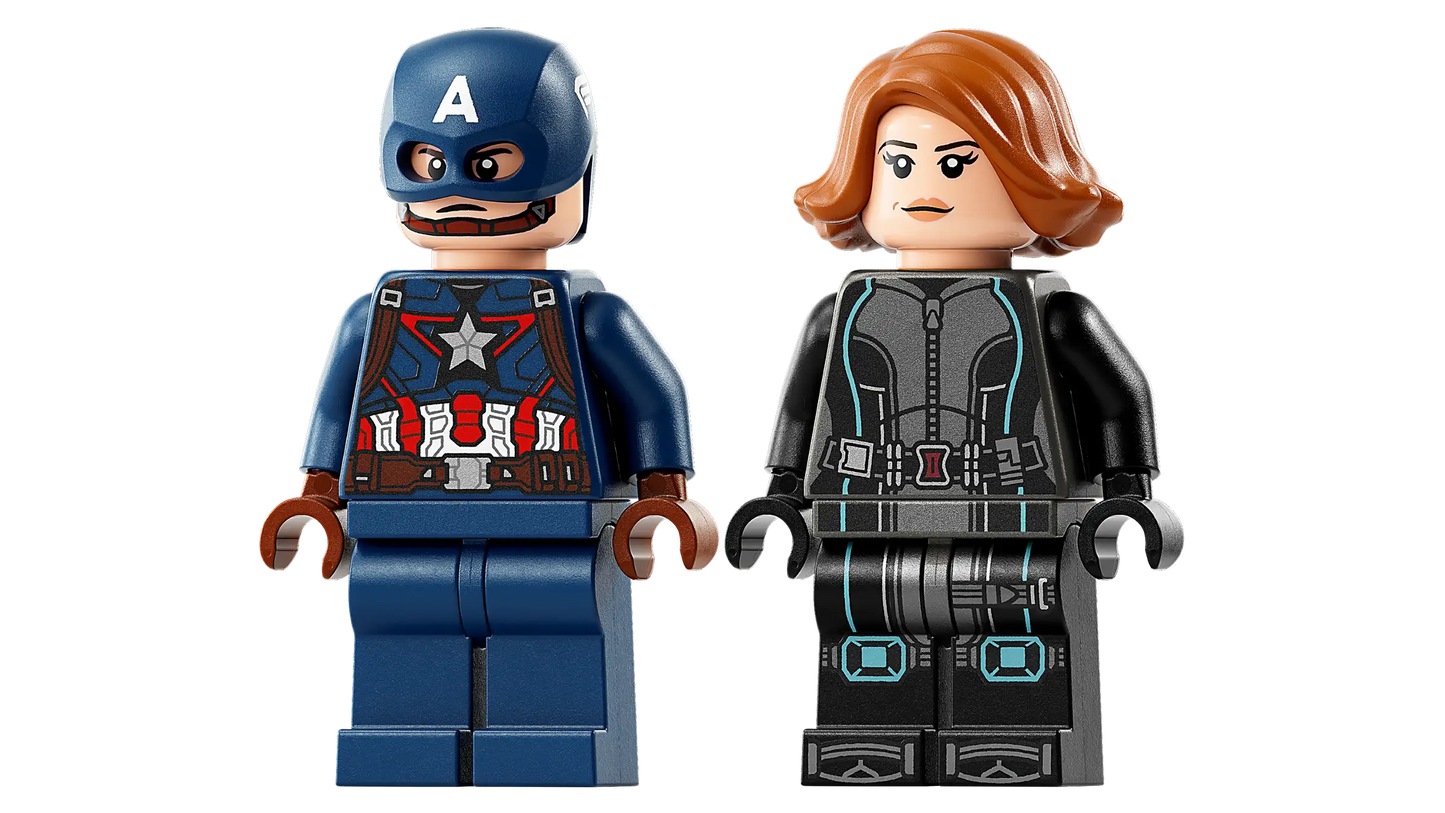 LEGO® Marvel Black Widow & Captain America Motorcycles (76260)