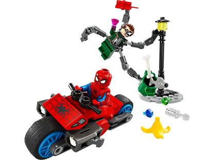 LEGO® Marvel Motorcycle Chase: Spider-Man vs. Doc Ock (76275)