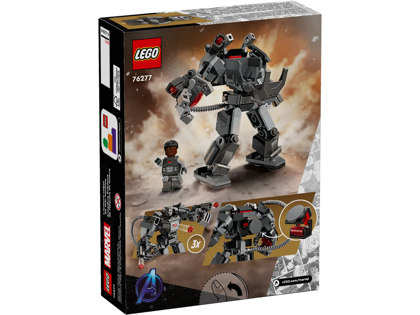 LEGO® Marvel War Machine Mech Armor (76277)