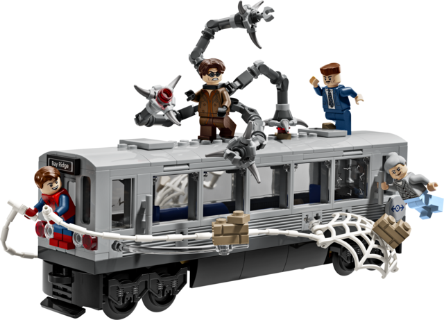LEGO® Marvel Spider-Man vs. Doc Ock Subway Train Scene (76321)
