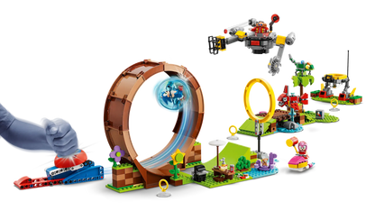 LEGO® Sonic the Hedgehog™ Green Hill Zone Loop Challenge (76994)