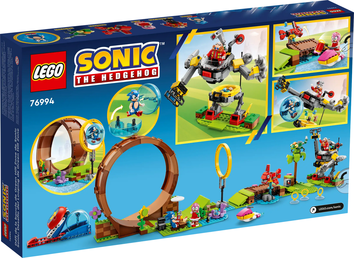 LEGO® Sonic the Hedgehog™ Green Hill Zone Loop Challenge (76994)