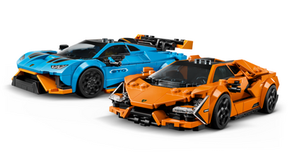LEGO® Speed Champions Lamborghini Revuelto and Huracán STO (77238)