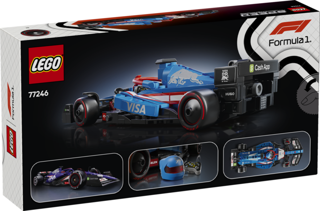 LEGO® Speed Champions Visa Cash App Racing Bulls F1® VCARB 01 (77246)
