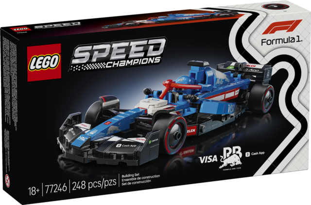 LEGO® Speed Champions Visa Cash App Racing Bulls F1® VCARB 01 (77246)