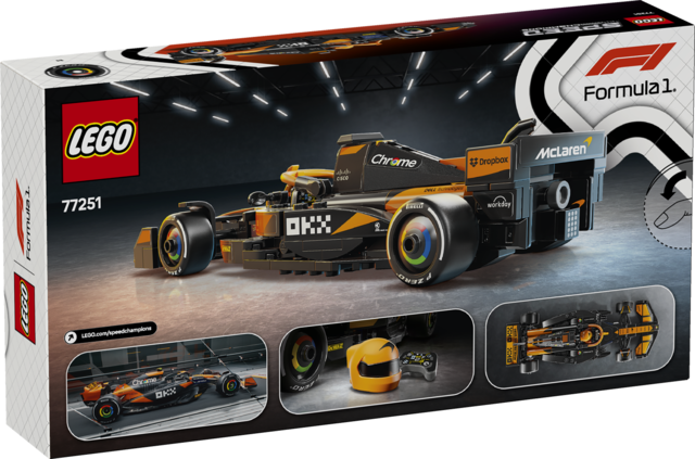 LEGO® Speed Champions McLaren F1® Team MCL38 (77251)